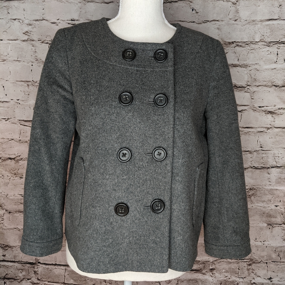 J Crew cropped wool jacket